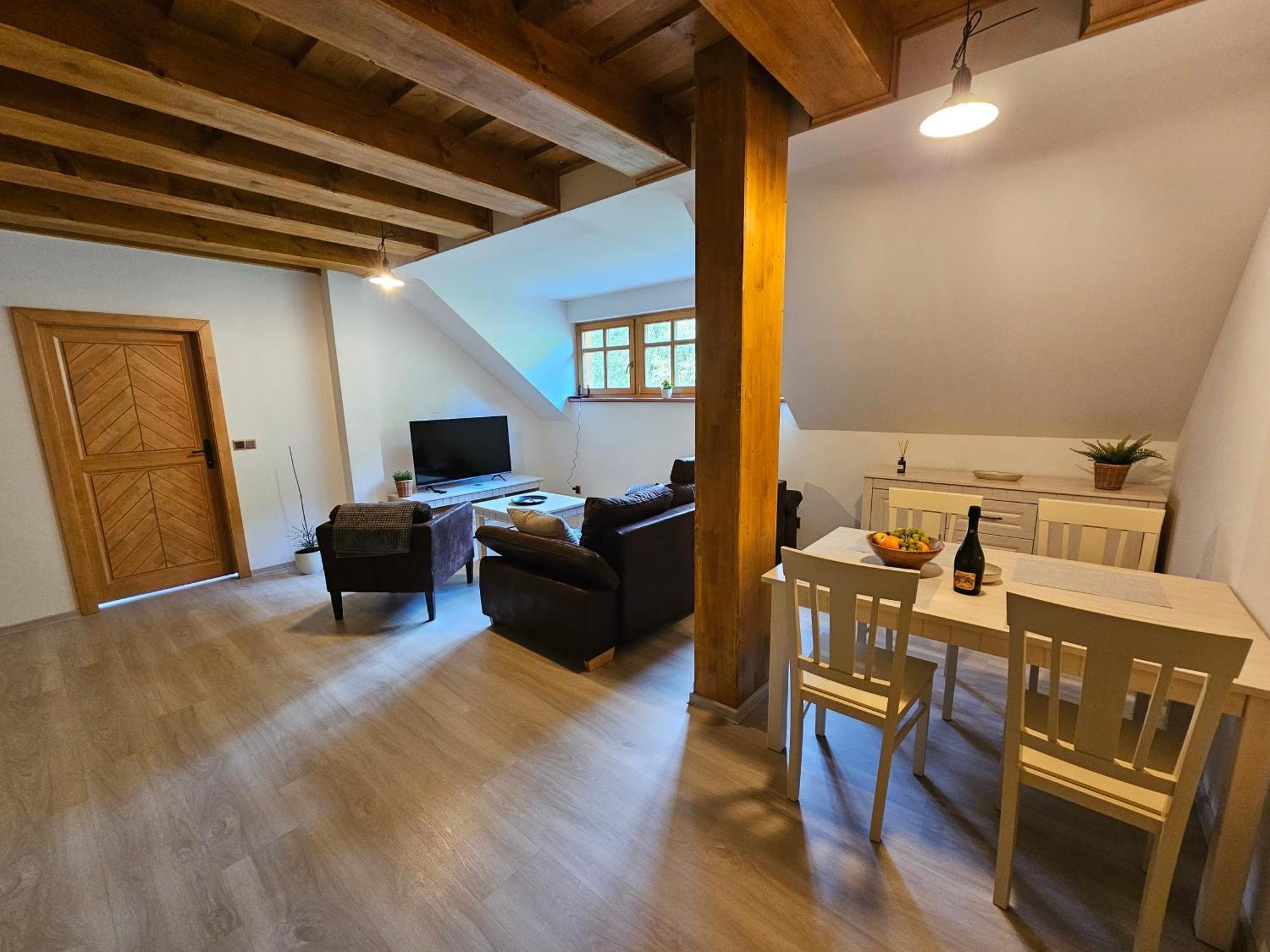 Apartmany Jezerne Velké Karlovice Zimmer foto